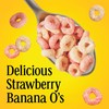 Strawberry Banana Cheerios, Heart Healthy Gluten Free Breakfast Cereal, Made