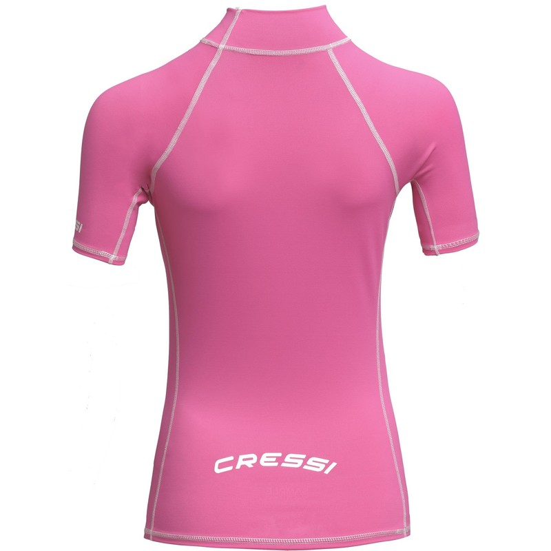 Cressi Women's Rash Guard, Pink, X-Large Size 5 UK