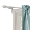 Curtain Rods for Windows 18 to 48 Inches, Adjustable Single