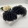 New Princess Shark Reversible Mesh Hair Claw Clip 13cm Layered Baby's Breath Cloud 10ea