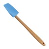 R&M International Mini Silicone Spoon/Spatula, 7.75", Blue