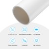 MECCANIXITY 4 Inch PVC Rigid Tube Round Pipe Tubing Hardware