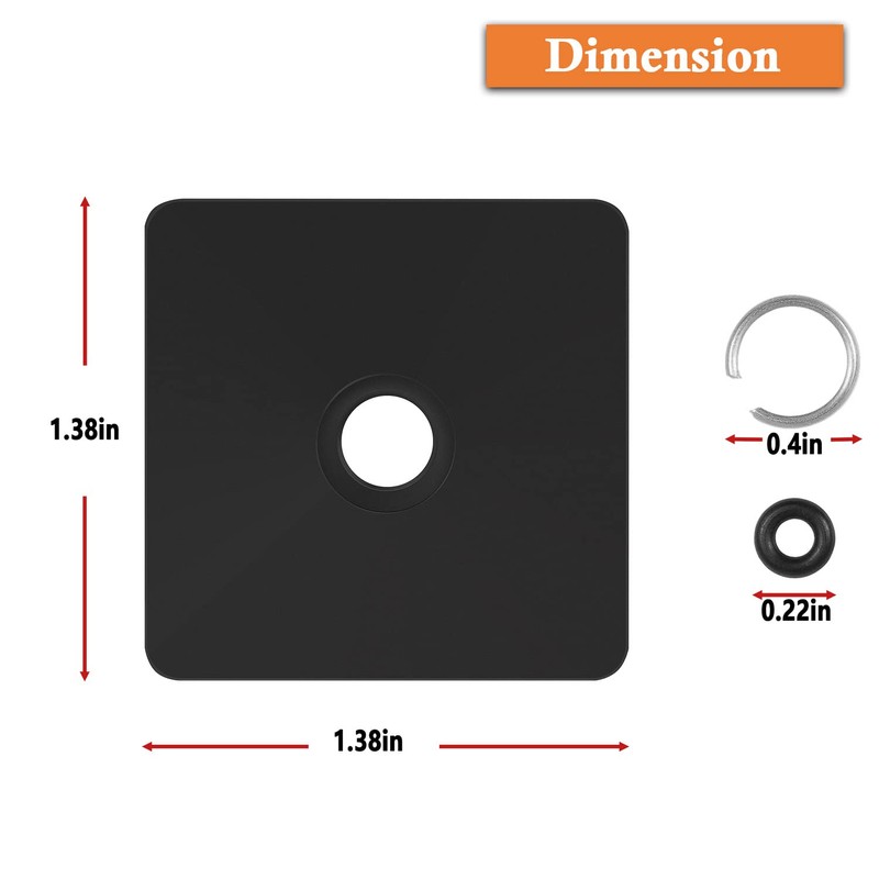 3/8 Inch Impact Socket Retaining/Retainer Ring Clip with O-ring &