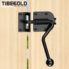 TIBEGOLD Slide Bolt Gate Latch, Heavy Duty Door Latch Hook