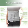 haakaa Postpartum Belly Band, Postpartum Belly Wrap Back Support, Natural