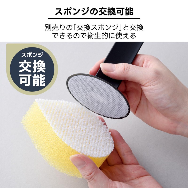 Ernest A-77845 Sponge for Frying Pans, Round & Square Shape