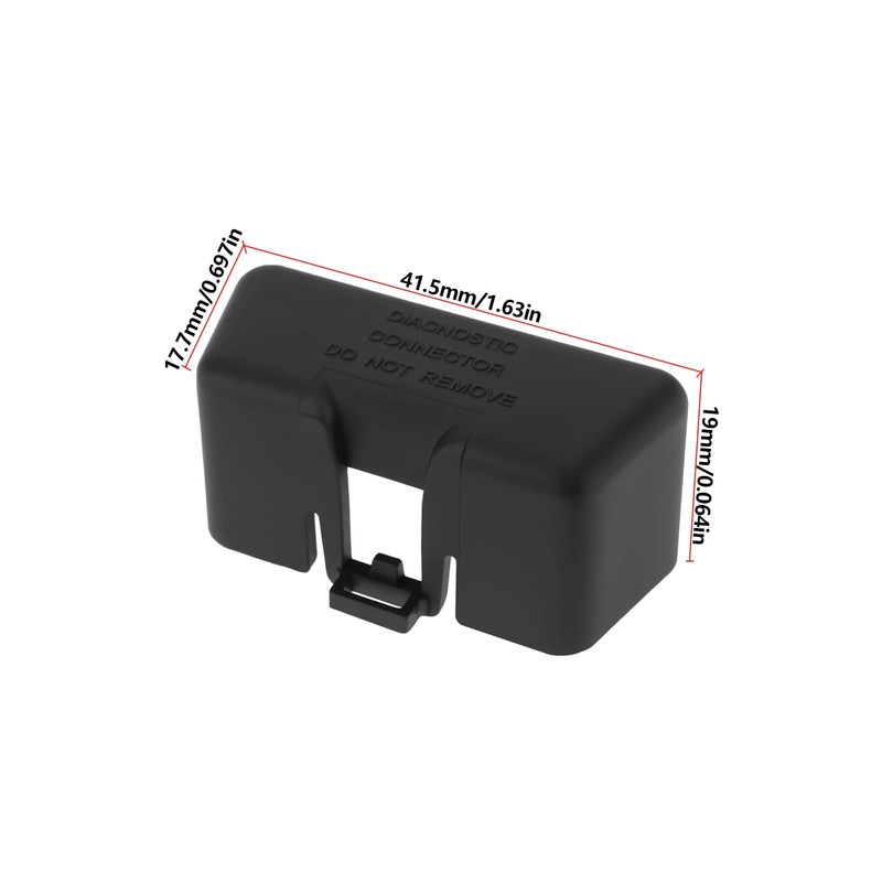 Briny River 2pcs Car 16 Pin OBD Diagnostic Socket Plug