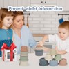 Stacking Cups Baby Toy 6-12 Months, Toddler Nesting Playset for