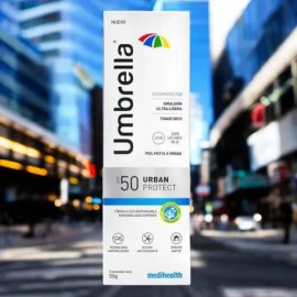Umbrella Urban Spf50+protect Emulsion Ultra Ligera Toqueseco