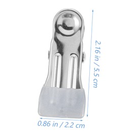 NOLITOY 30pcs Stainless Steel Pool Cover Clips Winter Above Ground Cover Fastening Clamps Durable Non Slip Design Windy Conditions