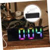 Mobestech Large LED Digital Alarm Clock for Bedroom Stylish Table