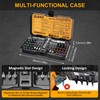 40 in 1 Magnetic Ratchet Screwdriver Set, Multi Bit Magnetic
