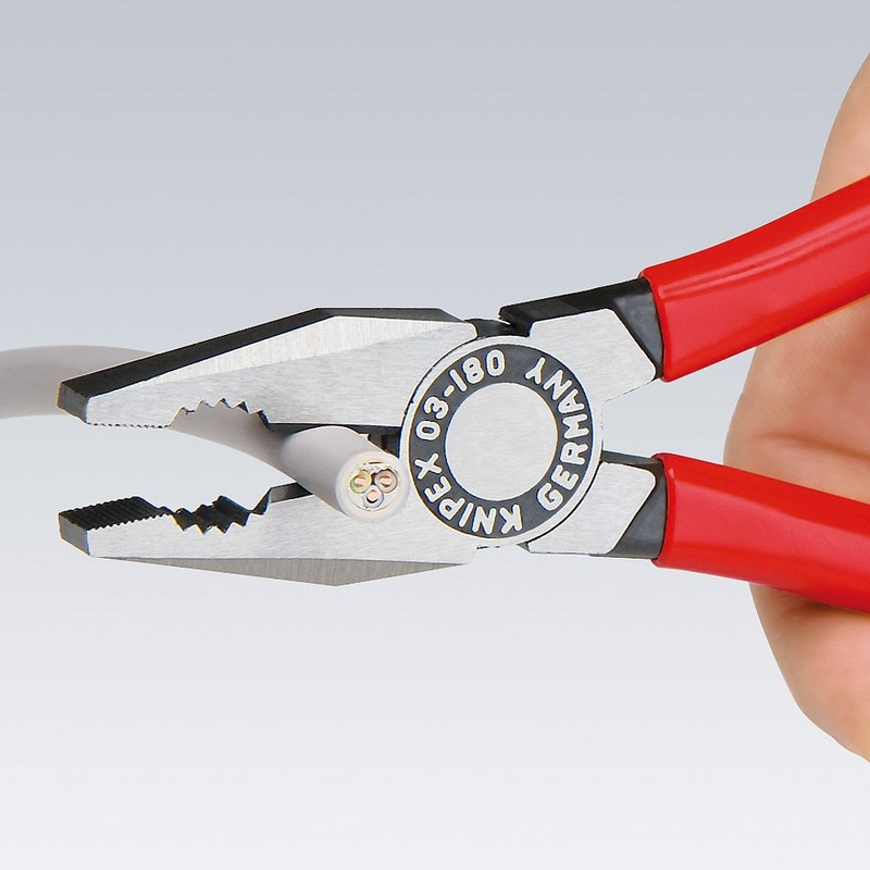 KNIPEX Combination Pliers (180 mm) 03 01 180 EAN