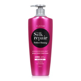 Elastine Silk Repair Perfect Shining Gold Silk Rinse 550ml / 엘라스틴 실크리페어 퍼펙트 샤이닝 골드실크 린스 550ml