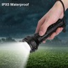 SST40 LED Flashlight USB Rechargeable 7000K 1600lm 3 Lighting Mode
