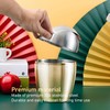Desktop Small Trash Can Multipurpose 304 Stainless Steel Mini Trash