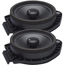 Powerbass OE652-GM2 6.5" 2Ω Direct Fit Premium OEM Replacement Coaxial Speakers Compatible with Select Chevy/GMC Vehicles