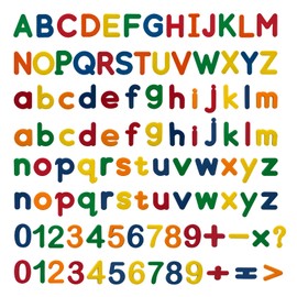 Magnetic Letters and Numbers for Children, 105 Pcs Kids Fridge Magnets, Educational Alphabet Toys for Toddlers Bath and Learning, Spelling Counting Magnets for Magnetic Board and Refrigerator
