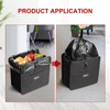 Simple Deluxe Car Trash Can, Leak-Proof Car Garbage Can with
