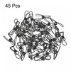 sourcing map Small Metal Wire Clamp, 1 Inch, Multi-Purpose Pocket