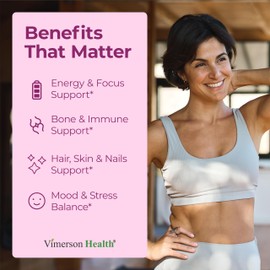 Multivitamin for Women – Essential Womens Multivitamins & Multiminerals 60 Liquid Capsules with Vitamin B12, A, D, C, Zinc, Magnesium & More for Total Wellness – 29 Key Nutrients & Vitamins for Women