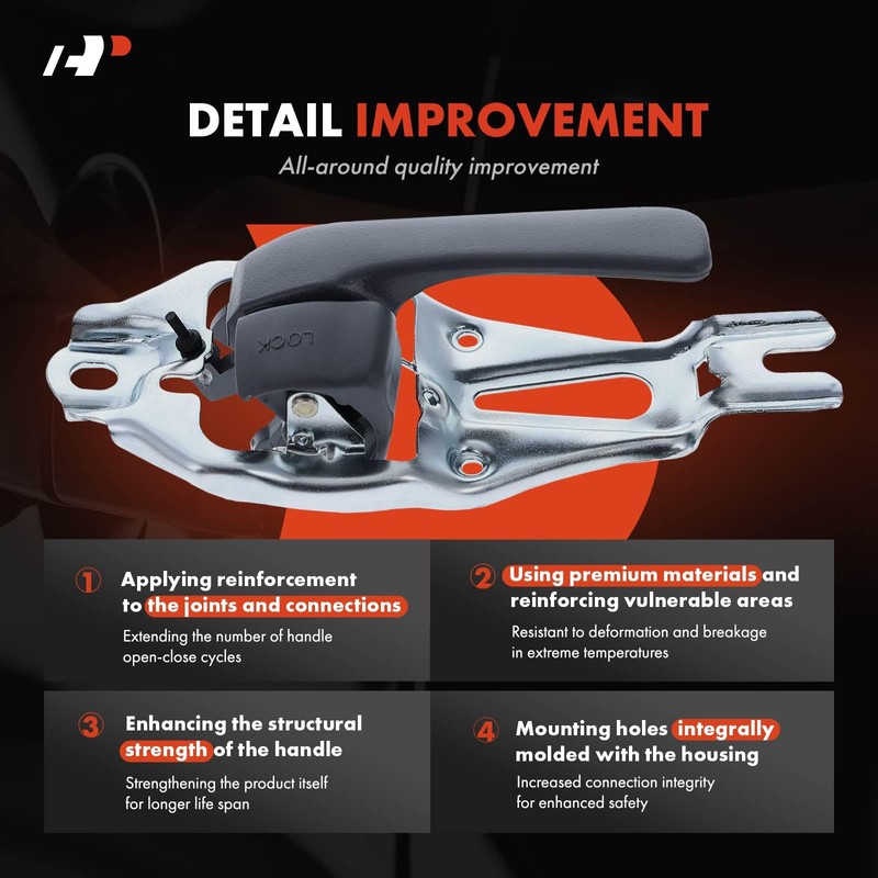A-Premium Front or Rear Right Passenger Side Interior Door Handle