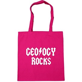 Hippowarehouse Geology Rocks Tote Shopping Gym Beach Bag 42cm x38cm, 10 litres
