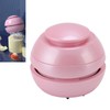 Table Vacuum Cleaner Pink Compact Portable Small Automatic Electric Low