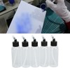 10Pcs Hair Oil Bottle 60ml Leakproof High Temperature Resistant Transparent