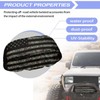 Mintulipy Camouflage Flag Winch Cover Heavy Duty Waterproof Winch Protection