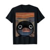 penguin noot scream Funny penguin meme T-Shirt