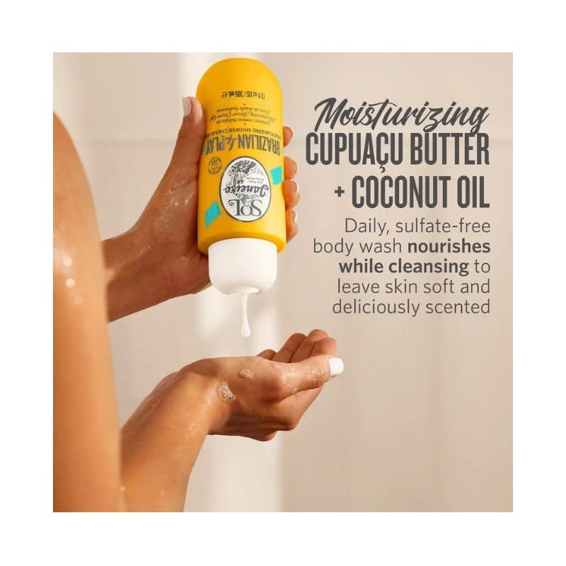 Sol de Janeiro Brazilian Play Moisturizing Shower Cream Gel Body