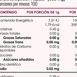 Biotina 10,000 Mcg Con Acido Hialuronico Y Colageno 100 Caps