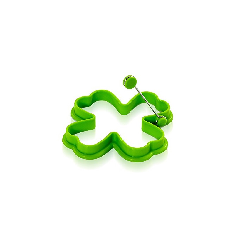 Cookline Spill Stopper – Egg Shaped Shamrock heat-resistant up to