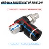 TAILONZ PNEUMATIC 3 Pack SL-5/32-N2 Push to Connect Air Line