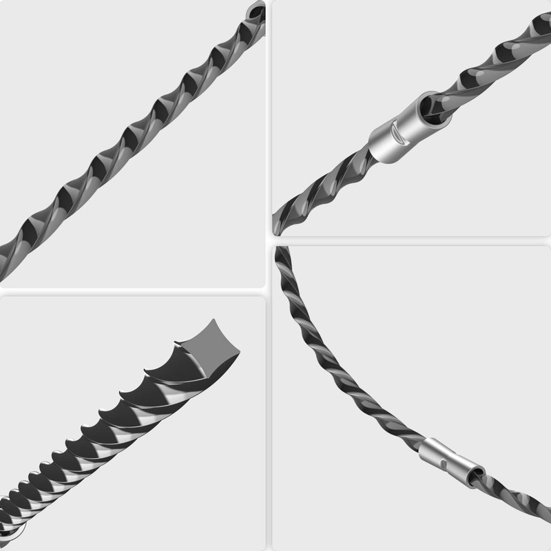 FUSHUI 20Pcs String Trimmer Lines,Ø3.5mm Strimmer Spool,Compatible with Bosch F016800431