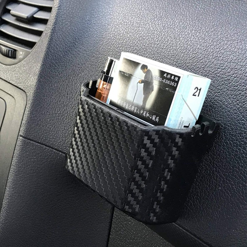 Hypersonic Front Seat Car Organizer Universal Vehicle Dashboard Pocket Holder