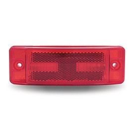 TRUX TLED-2X6RR 2" x 6" Red Reflectorized LED Trailer Marker Light