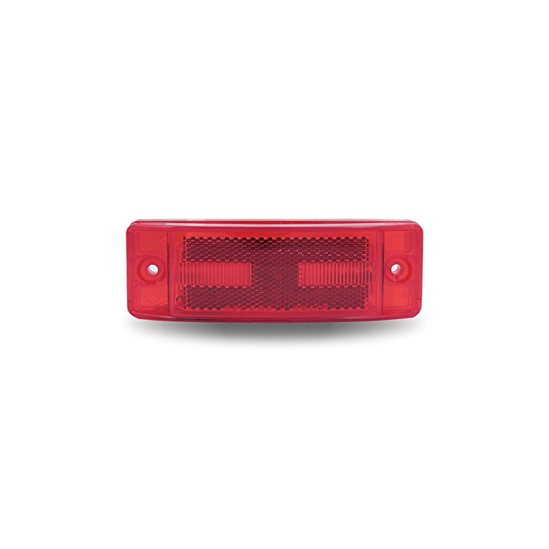 TRUX TLED-2X6RR 2" x 6" Red Reflectorized LED Trailer Marker