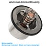 WMPHE Coolant Thermostat Compatible with Cummins ISX QSX N14 L10