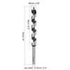 sourcing map Auger Drill Bit Wood Hex Shank 20mm Cutting