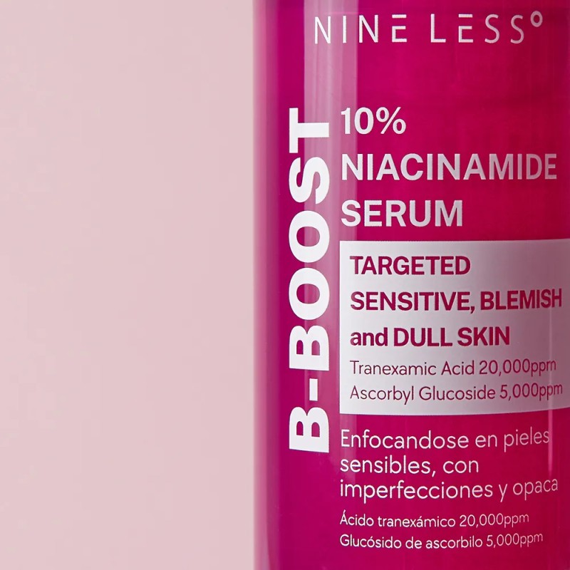 Sérum Nineless B-Boost Niacinamida 10% Sin Parabenos Hipoalergénico 30ml
