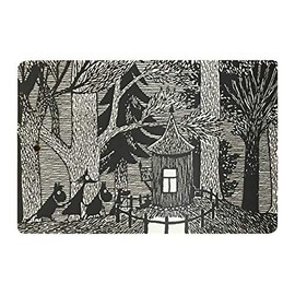 Opto Moomin Cottage In The Woods Cutting Board
