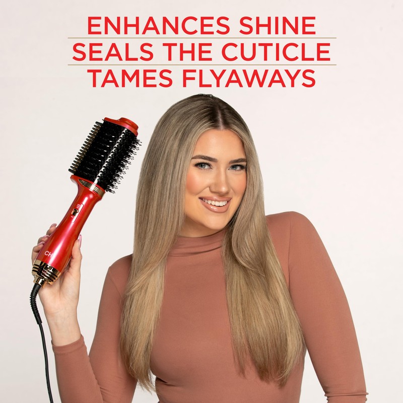 CHI Volume Styler, Blowout Brush for Amplified Volume, Heated Comb
