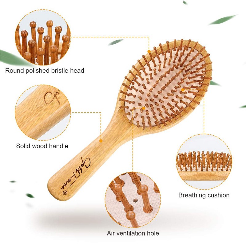 BestFire 6 in 1 Hair Brush Set for Men &