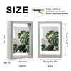 Egofine 8x10 Floating Frames Set of 2, Double Plexiglass Picture