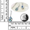 YFN Hummingbird Earrings for Women Sterling Silver Daisy Teardrop Abalone