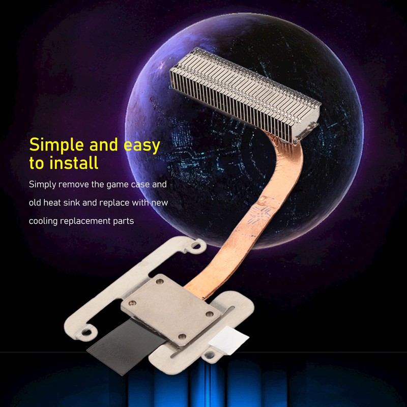 Cooling Heatsink Safe Stable Replacement Heat Sink Cooler Copper Tube