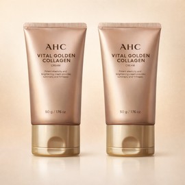AHC Vital Golden Collagen Cream (New Type) 50g x 2 / AHC 바이탈 골든 콜라겐 크림(신형) 50g 2개