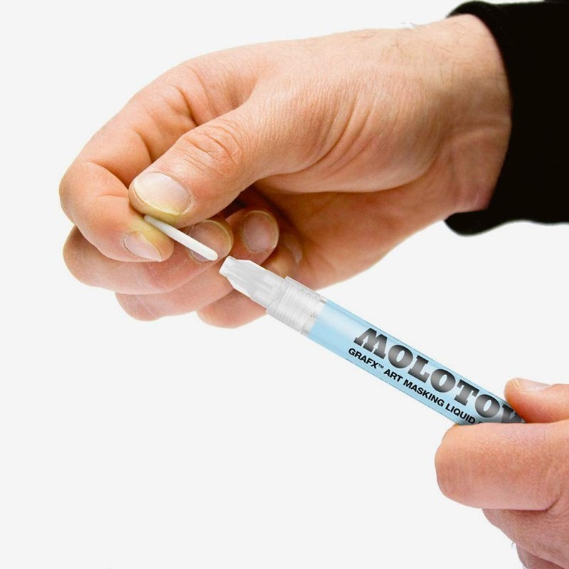 Molotow GRAFX Masking Fluid Pump Marker, 2mm, 1 Each (728.001)